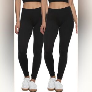 Felina Velvety Soft Black Leggings